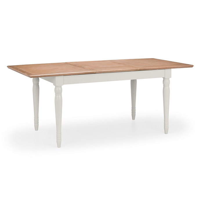 Provence Grey Lacquer Extending Dining Table